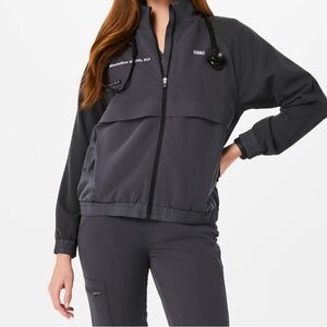 Figs Wear Sydney Scrub Jacket